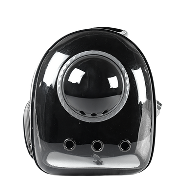 🐱 Mochila Burbuja para Mascotas Negra Fancy Pets