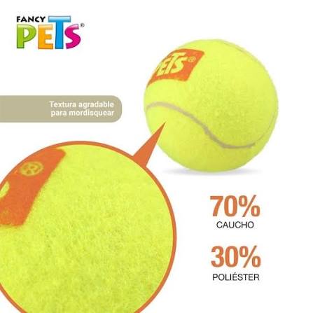 Juguete Pelota Grande de Tenis con Squeaker