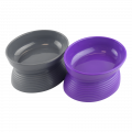 🥣🐱 Set de 2 Tazones Elevados e Inclinados para Gato Fancy Pets