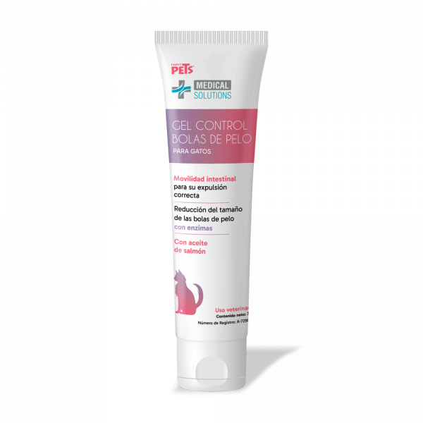 🐱✨Gel MS Control de Bolas de Pelo Fancy Pets® Medical Solutions para Gato (70 g)
