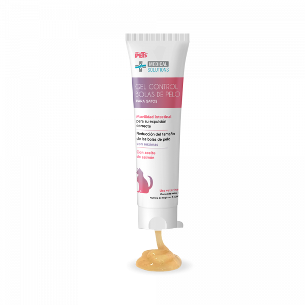 🐱✨Gel MS Control de Bolas de Pelo Fancy Pets® Medical Solutions para Gato (70 g)