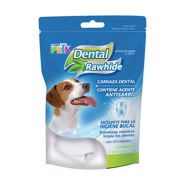 🦴✨ Carnaza Dental (10-13 cm) – 2 Pzas Fancy Pets