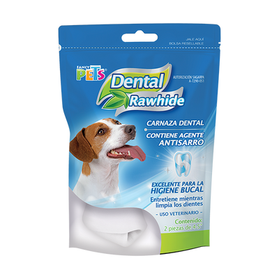 🦴✨ Carnaza Dental (10-13 cm) – 2 Pzas Fancy Pets