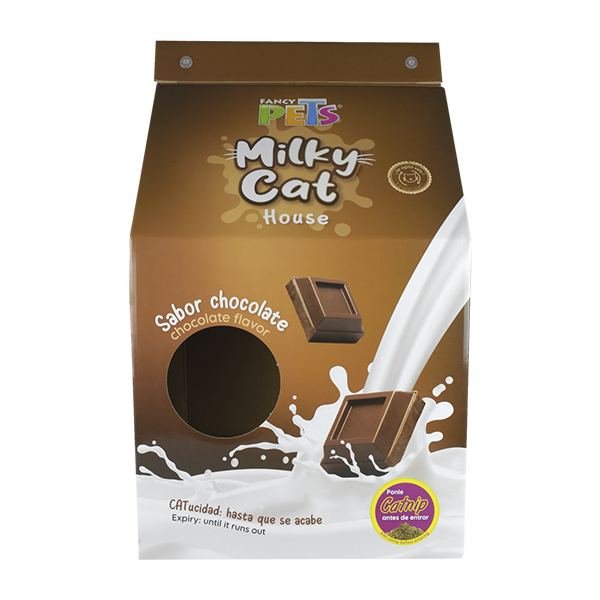 🐱🏠 Casa de Cartón con Rascador Fancy Pets