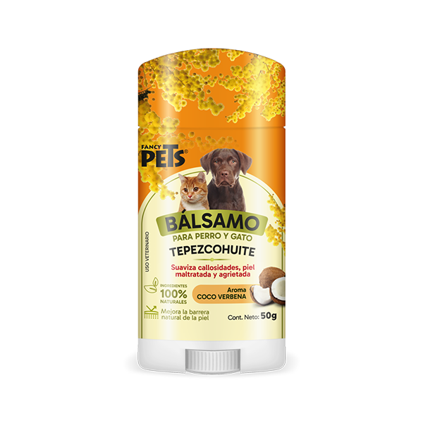 🐶🐱 Bálsamo en Barra c/Tepezcohuite Fancy Pets® (50 g)