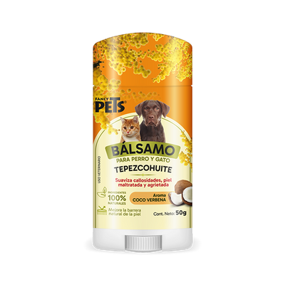 🐶🐱 Bálsamo en Barra c/Tepezcohuite Fancy Pets® (50 g)