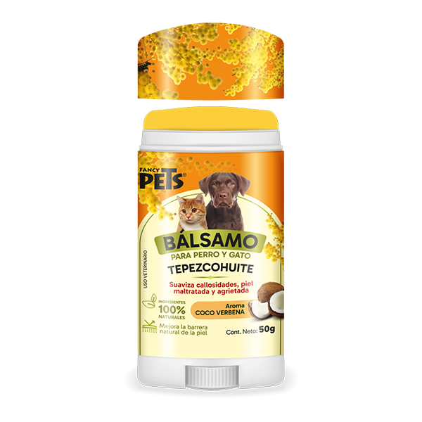 🐶🐱 Bálsamo en Barra c/Tepezcohuite Fancy Pets® (50 g)