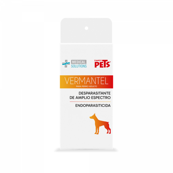 🛡️✨ MS Vermantel® Desparasitante para Perro Adulto Cartera 2 PZAS C/U