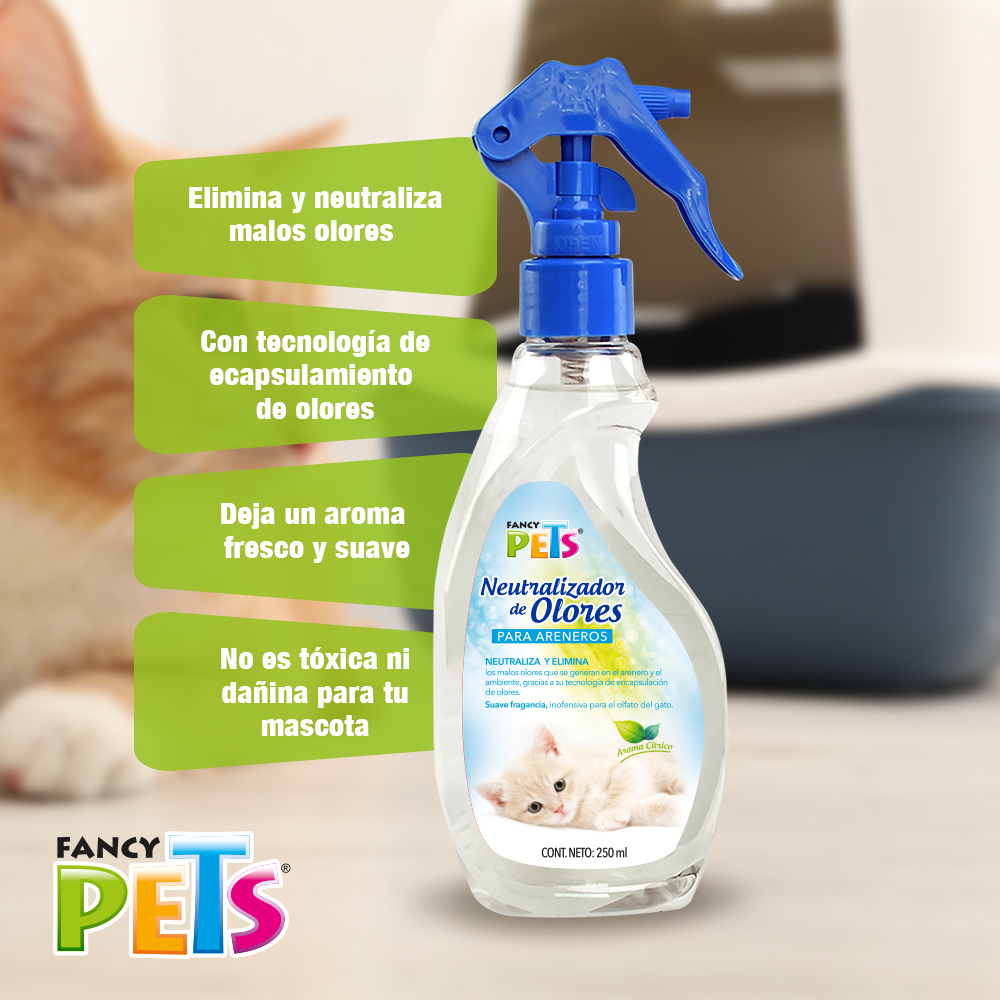 ✨🐱 Neutralizador de Olores para Arenero 250 ML