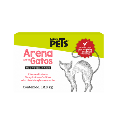 🥣🐱 Arena para Gato Aglutinante Fancy Pets