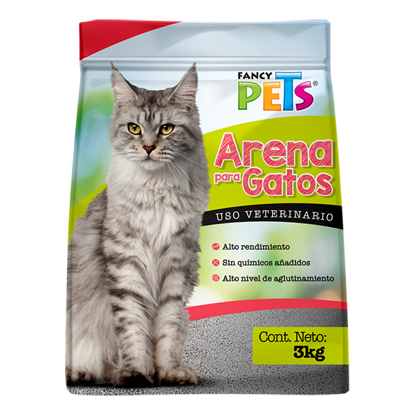 🥣🐱 Arena para Gato Aglutinante Fancy Pets
