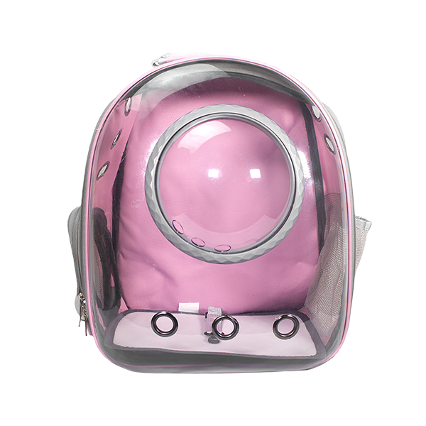 🎒💖 Mochila Burbuja para Mascotas Rosa Fancy Pets