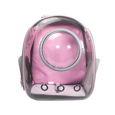 🎒💖 Mochila Burbuja para Mascotas Rosa Fancy Pets