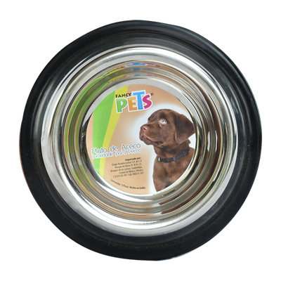 🐕🍲Plato de Acero Inoxidable 16 Oz (454 g)