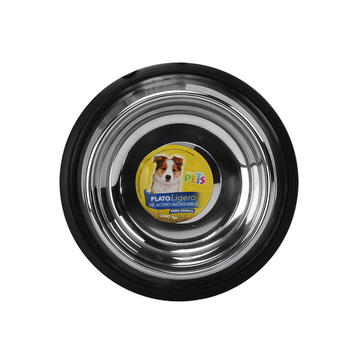 🥣🐶 Tazón Ligero de Acero Fancy Pets