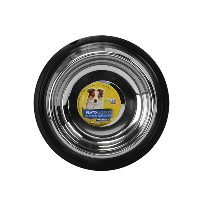 🥣🐶 Tazón Ligero de Acero Fancy Pets