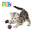 📦🐱 Juguete Pelota Bicolor 4 Piezas