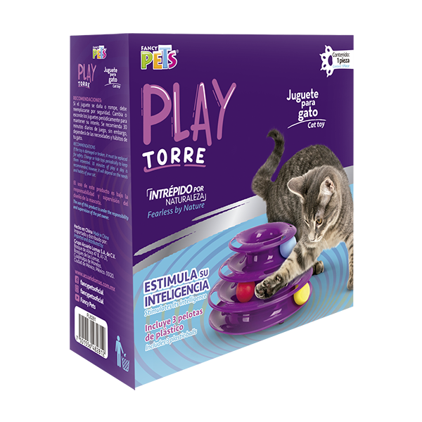 🗼🐱 Juguete Torre Play Fancy Pets 50cmx15cm