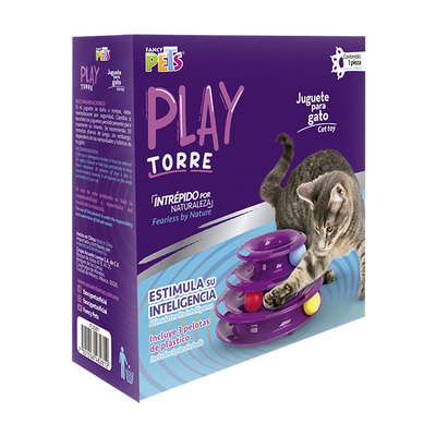 🗼🐱 Juguete Torre Play Fancy Pets 50cmx15cm