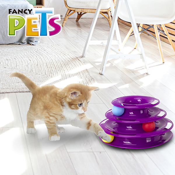 🗼🐱 Juguete Torre Play Fancy Pets 50cmx15cm