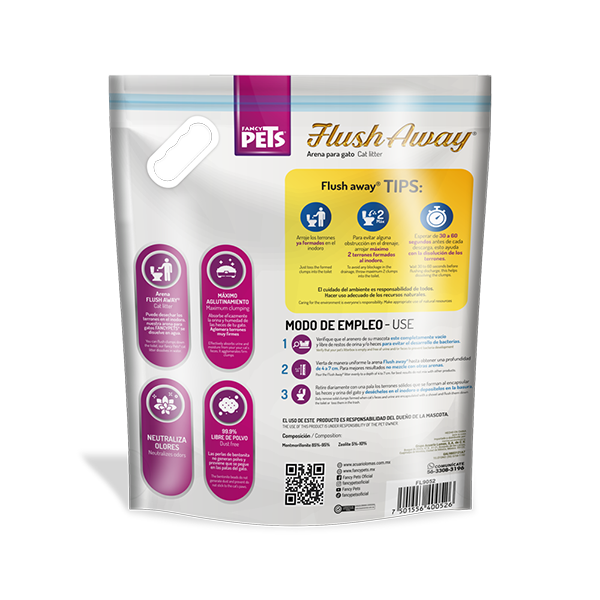 🥣🐱 Arena para Gato Flush Away