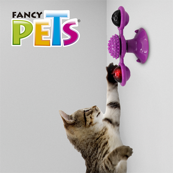 🐱✨ Juguete Spinner Gatuno con Catnip Play de Fancy Pets®