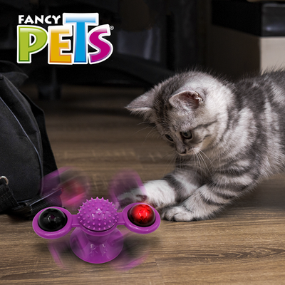 🐱✨ Juguete Spinner Gatuno con Catnip Play de Fancy Pets®