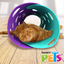 🎪🐱 Juguete Túnel de Tela para Gato 90 CM