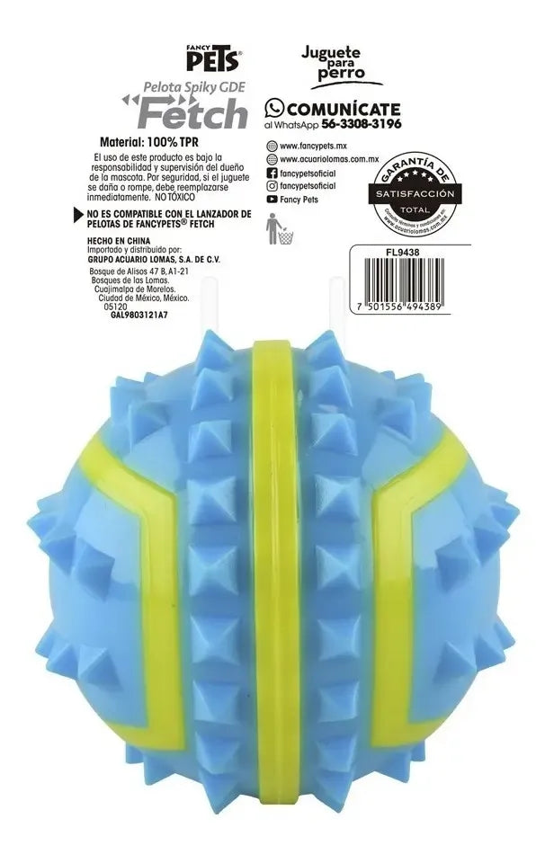 Pelota Spiky Fetch | Fancy Pets