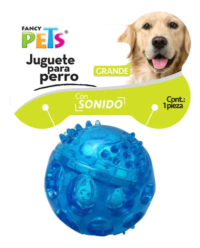 Juguete Pelota Flexible con Sonido