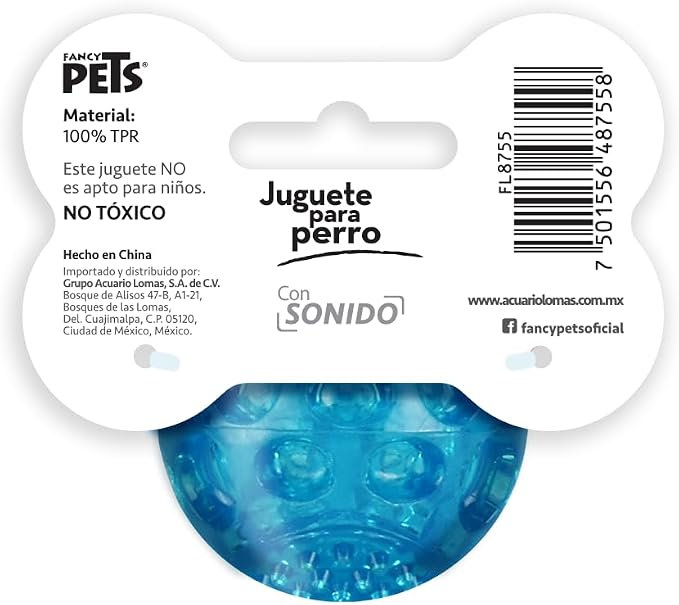 Juguete Pelota Flexible con Sonido