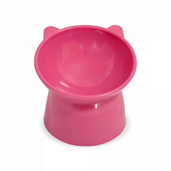 🥣🐱 Tazón Elevado de Plástico para Gato Fancy Pets