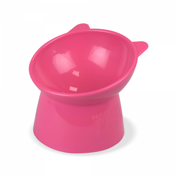 🥣🐱 Tazón Elevado de Plástico para Gato Fancy Pets