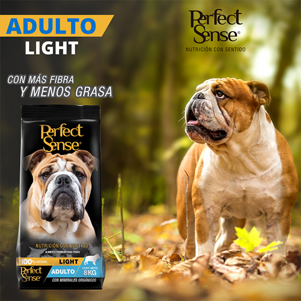 🐶🦴 Alimento Seco Perfect Sense® Adulto Light 3kg