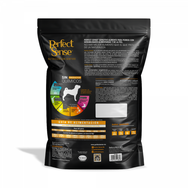 🐶🦴 Alimento Seco Perfect Sense® Sensitive (Todas las Etapas y Razas) 3KG