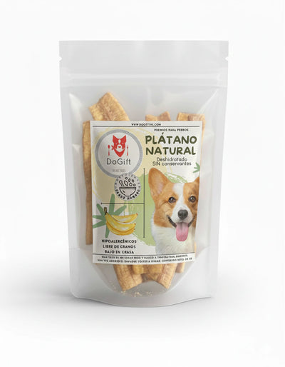 🍌🐶 Plátano Deshidratado DoGift 50 GR