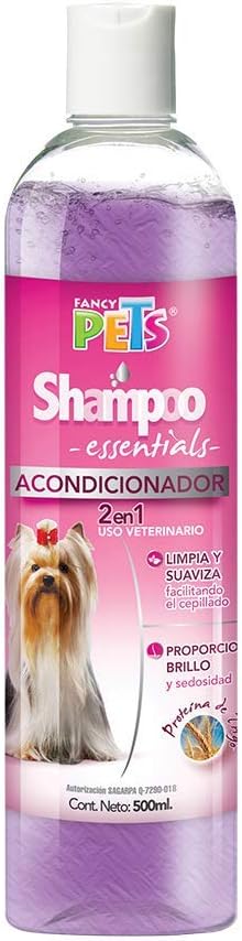 🌾 Shampoo + Acondicionador 2 en 1 | Essentials Fancy Pets