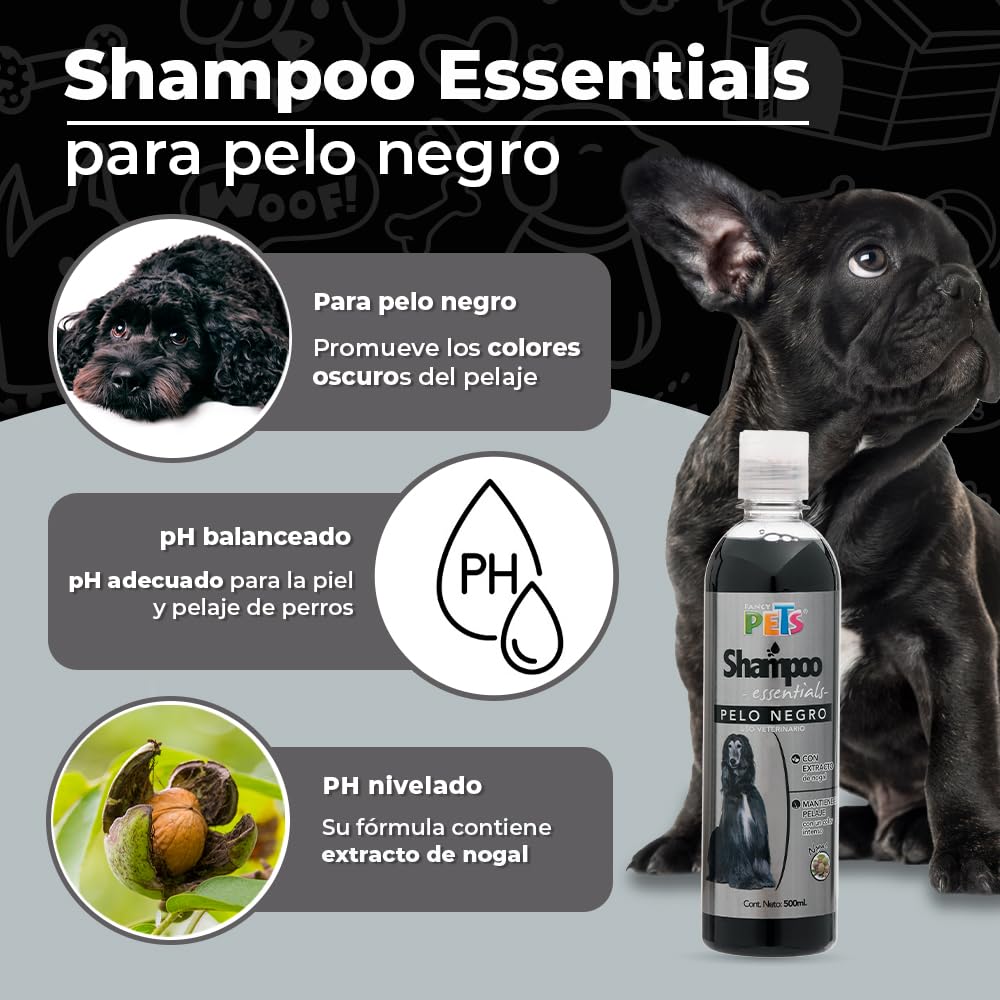 🖤 Shampoo Pelaje Negro | Essentials