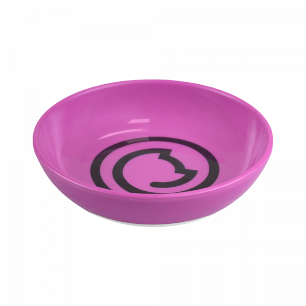 🐱💜 Plato Antiderrapante para Gato Morado