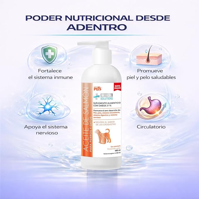 MS Aceite de Salmon  Suplemento Omega-3