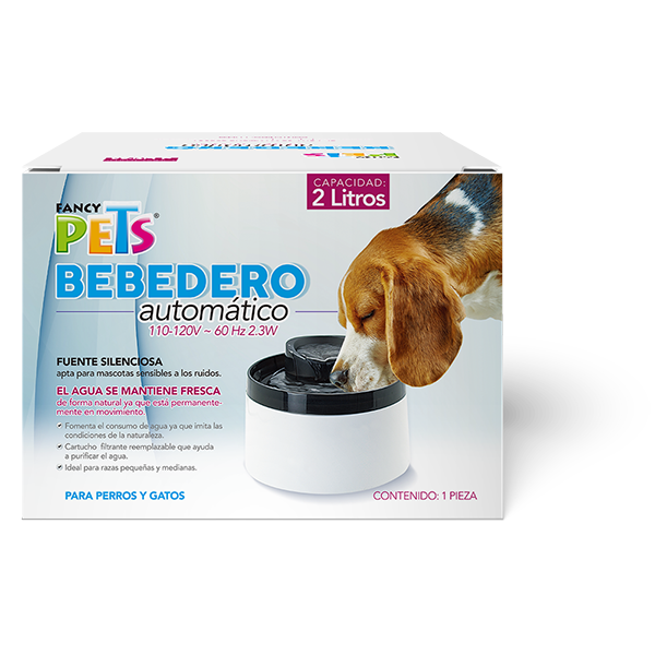 💦🐶Bebedero Automático de 2L Fancy Pets para Perro y Gato