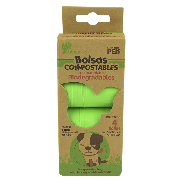 🌱🐶 Bolsas Sanitarias Compostables Naturance®