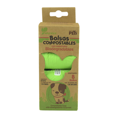 🌱🐶 Bolsas Sanitarias Compostables Naturance®