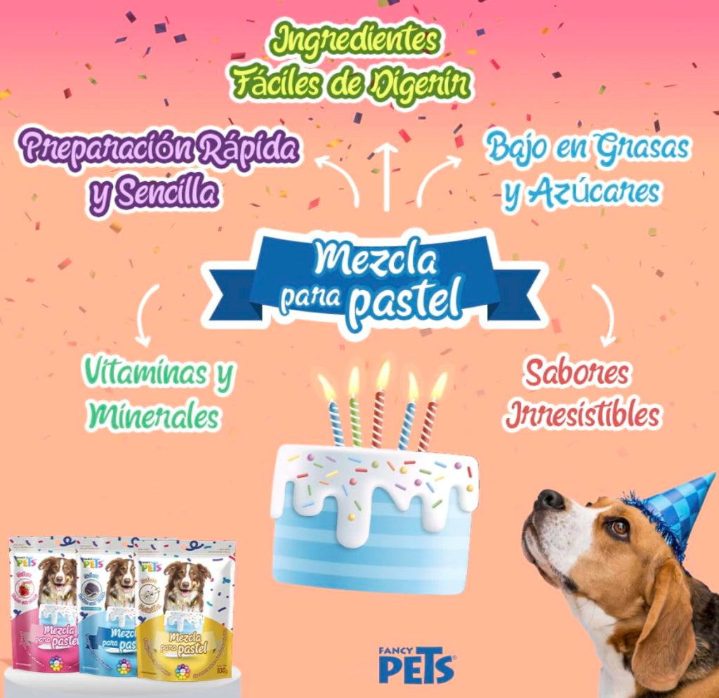 Mezcla para Pastel Fancy Pets Yummy (100 g)