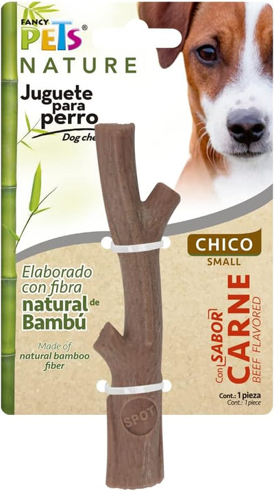 Juguete Rama Bambú Plus Sabor Carne | Fancy Pets TIEMPO DE ENTREGA DE 7 A 10 DIAS
