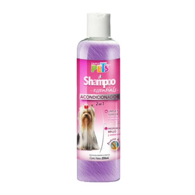 🌾 Shampoo + Acondicionador 2 en 1 | Essentials Fancy Pets