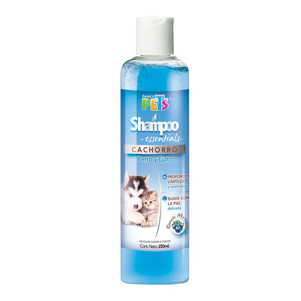 🐶✨ Shampoo Nutritivo para Cachorros Essentials Perro y Gato